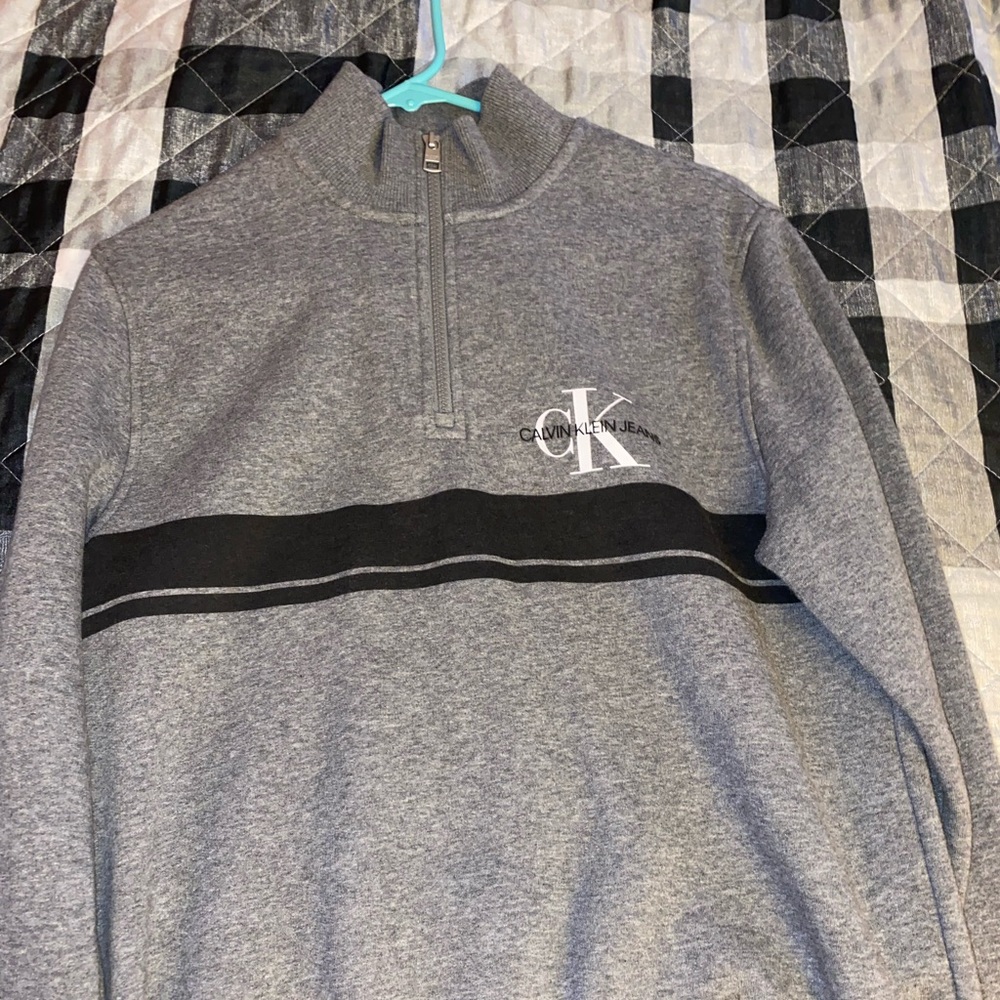 Calvin Klein quart zip sweater